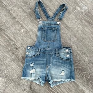 Girls size 8. H&M Jean overalls. Gently used.